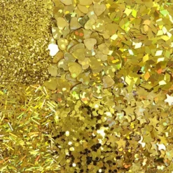 Bio-Glitter Blandede Guld Sæt