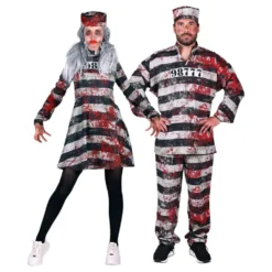 Blodig Fange Kjole Kostume