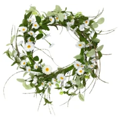 Blomsterkrans Hvide Blomster
