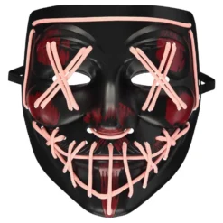 Blood Splatter Sort/Rød Maske