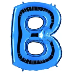 Bogstavballon Blå