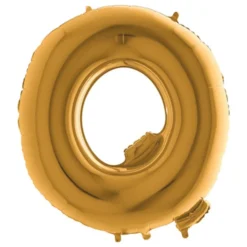 Bogstavballon Guld Metallic