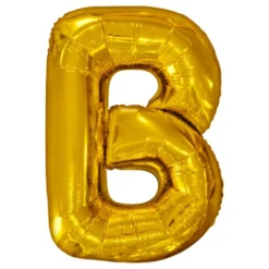 Bogstavballon Guld Metallic