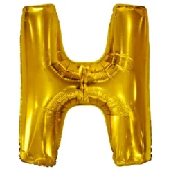 Bogstavballon Guld Metallic