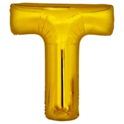 Bogstavballon Guld Metallic