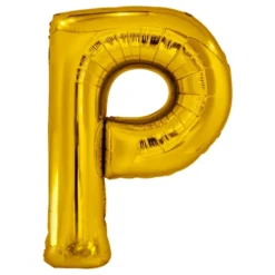 Bogstavballon Guld Metallic