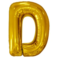 Bogstavballon Guld Metallic