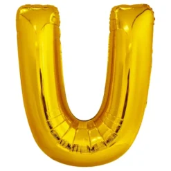 Bogstavballon Guld Metallic