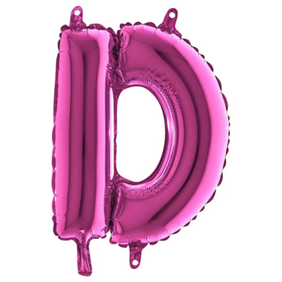 Bogstavballon Mini Pink