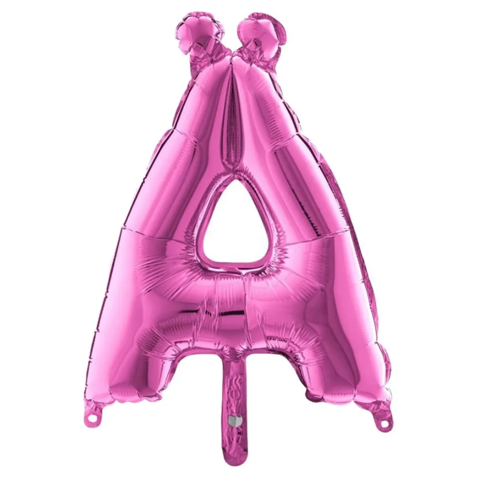 Bogstavballon Mini Pink