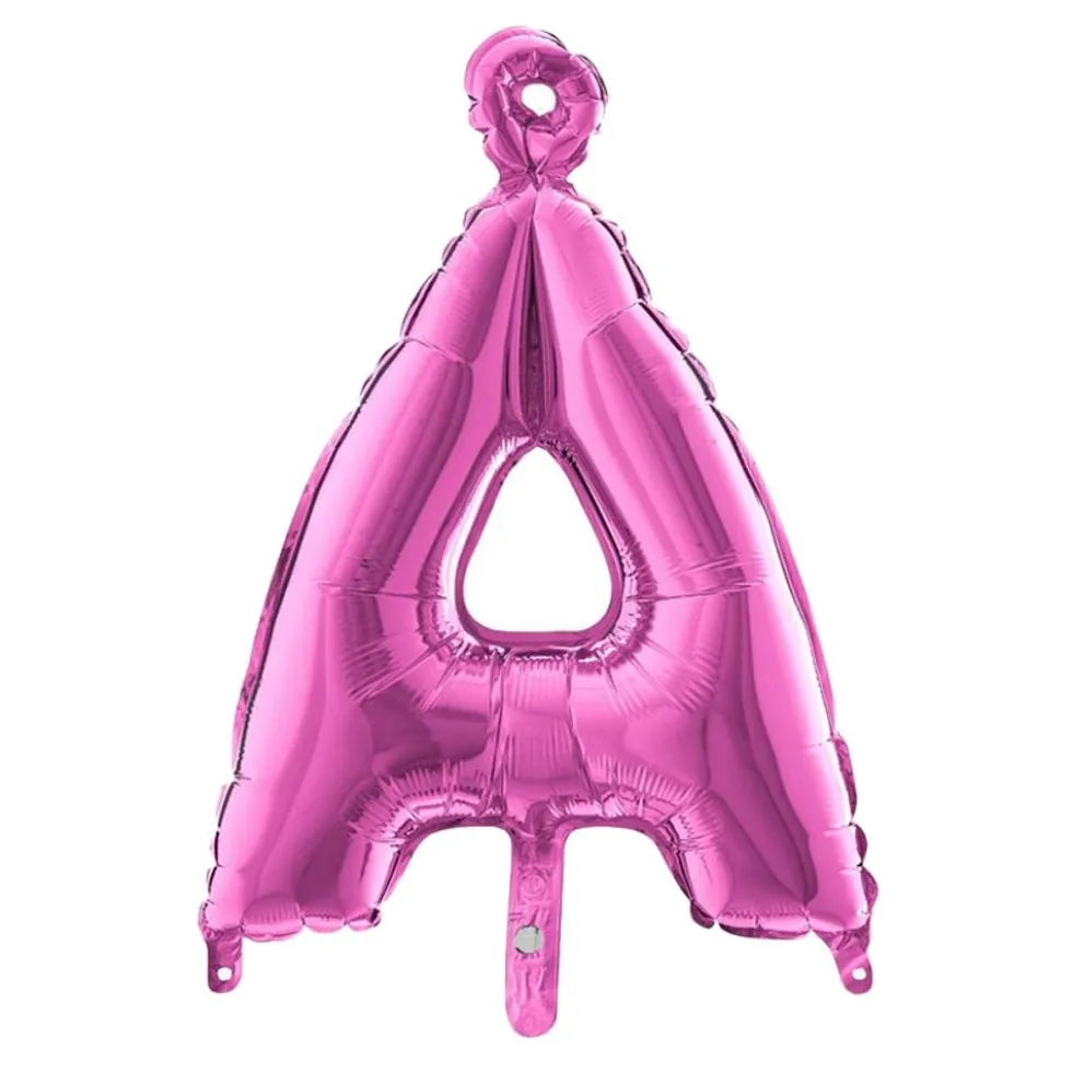 Bogstavballon Mini Pink