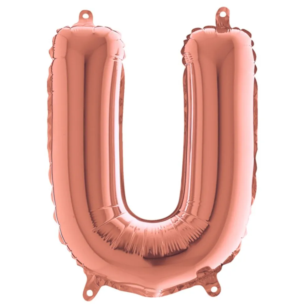 Bogstavballon Mini Roséguld