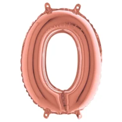 Bogstavballon Mini Roséguld