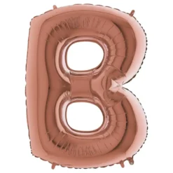 Bogstavballon Roséguld