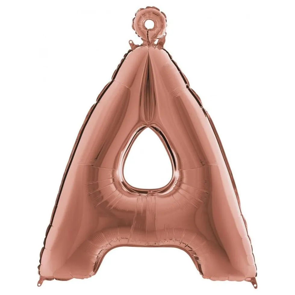 Bogstavballon Roséguld