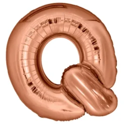 Bogstavballon Roséguld Metallic