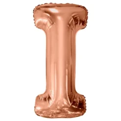 Bogstavballon Roséguld Metallic