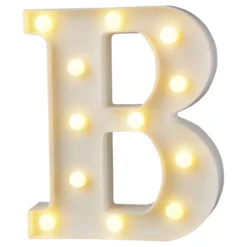 Bogstav med LED-Belysning
