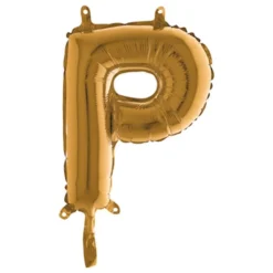 Bogstavsballon Mini Guld