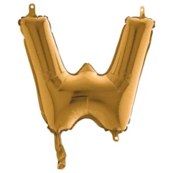 Bogstavsballon Mini Guld