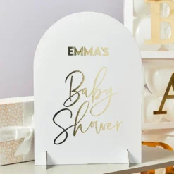 Bogstavskilt Baby Shower