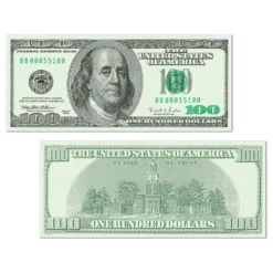 Borddekoration Dollarseddel