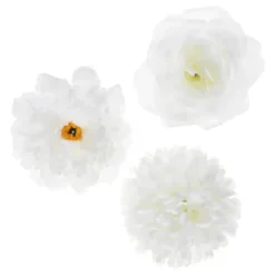 Borddekoration Hvide Blomster