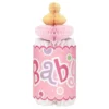 Borddekoration Sutteflaske Honeycomb Pink