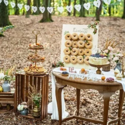 Borddekoration Sweet Bar Hvid