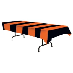 Borddug Sort/Orange Stribet