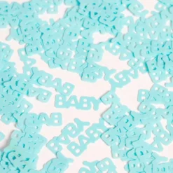 Bordkonfetti Baby Blå