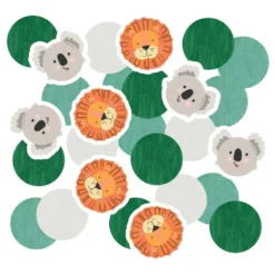 Bordkonfetti Jungledyr