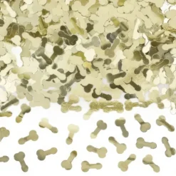 Bordkonfetti Penisser Guld