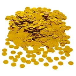 Bordkonfetti Rund Guld Metallic