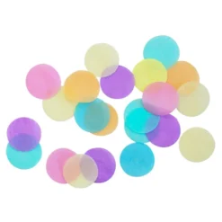 Bordkonfetti Rund Pastel