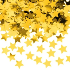 Bordkonfetti Stjerner Guld Metallic