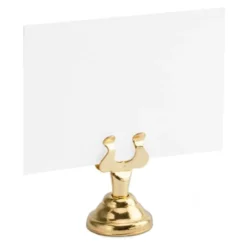 Bordkortholdere Guld Metallic