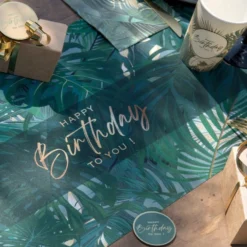 Bordløber Birthday Jungle Vert