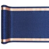 Bordløber Prikket Navy/Rosaguld