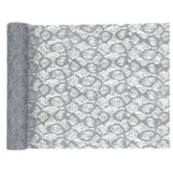 Bordløber Sølv Metallic