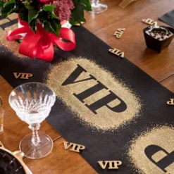 Bordløber VIP Guld/Sort