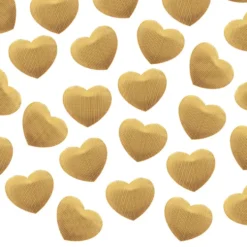 Bordsdekorationer Hjerte Guld