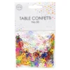 Bordskonfetti Tal 50 Farvemix Metallic