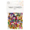 Bordskonfetti Tal 7 Farvemix Metallic