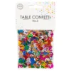 Bordskonfetti Tal 3 Farvemix Metallic