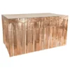 Bordskørt Metallic Roséguld