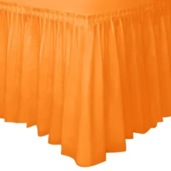 Bordskørt Orange