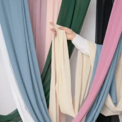 Bordsløber Chiffon Lyserød