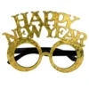 Briller Happy New Year Guld