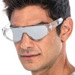 Briller Transparent med Spejlglas